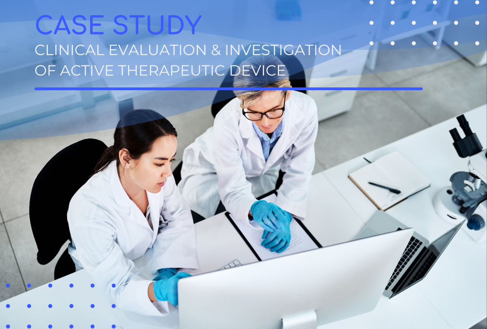 Clinical Evaluation & Investigation of Active Therapeutic Device