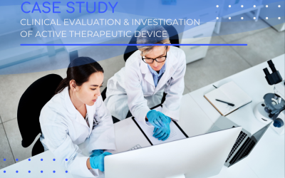 Clinical Evaluation & Investigation of Active Therapeutic Device